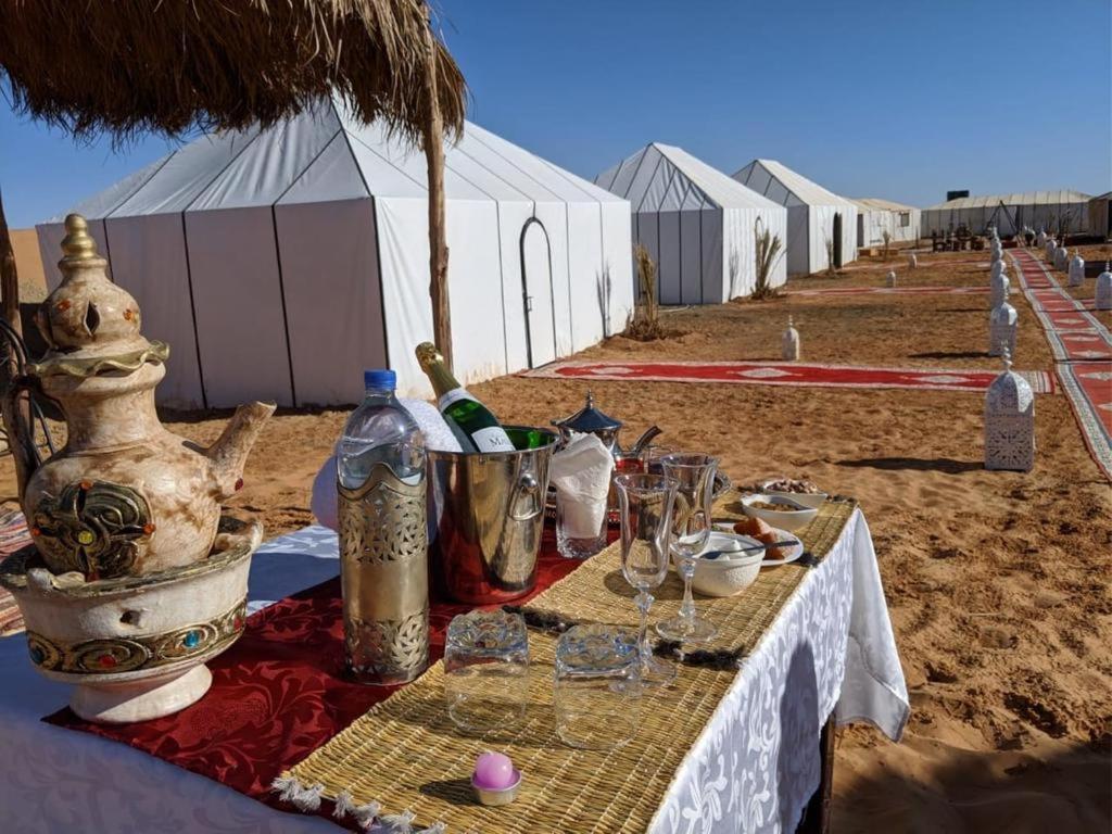 Merzouga Desert Luxury Camp Exterior photo
